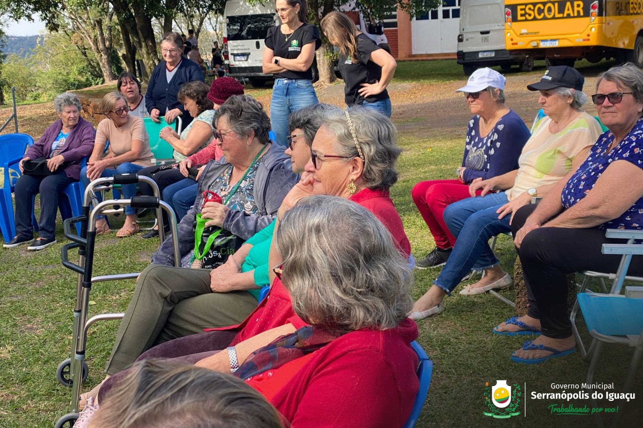 Grupo Primavera da Vida realiza atividade no Morro da Salete