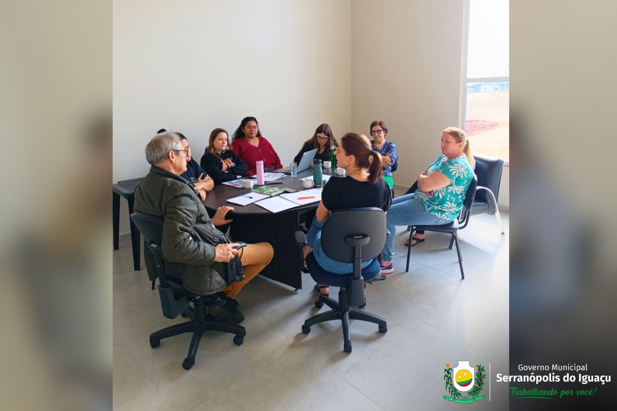 Realizada reunião com o Conselho Municipal dos Direitos da Criança e Adolescente em Serranópolis do Iguaçu