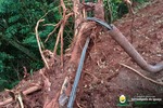 Furto de fiação elétrica na ciclovia causa escuridão em Serranópolis do Iguaçu Furto de fiação elétrica na ciclovia causa escuridão em Serranópolis do Iguaçu