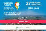 Governo Municipal convida para Audiência Pública de revisão do Plano Diretor Municipal Governo Municipal convida para Audiência Pública de revisão do Plano Diretor Municipal