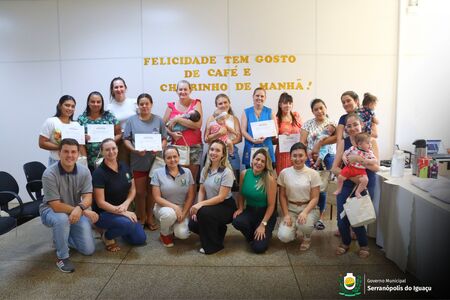 Grupo de Gestantes recebe Kits Maternidade em Serranópolis do Iguaçu Grupo de Gestantes recebe Kits Maternidade em Serranópolis do Iguaçu