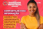 Absorventes gratuitos podem ser retirados na Farmácia Popular em Serranópolis do Iguaçu Absorventes gratuitos podem ser retirados na Farmácia Popular em Serranópolis do Iguaçu