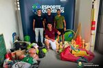 Departamento de esportes recebe equipamentos do Programa “O esporte que queremos” do Governo do Estado Departamento de esportes recebe equipamentos do Programa “O esporte que queremos” do Governo do Estado