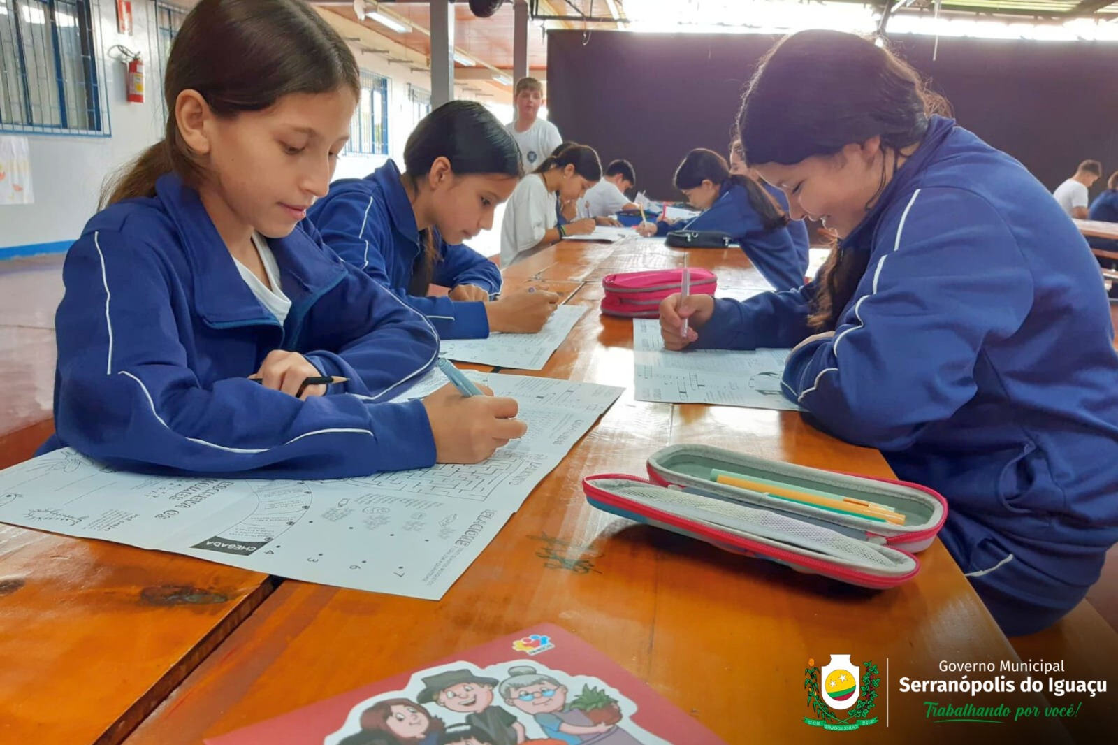 Governo Municipal amplia ações educativas contra o Aedes aegypti nas escolas Governo Municipal amplia ações educativas contra o Aedes aegypti nas escolas