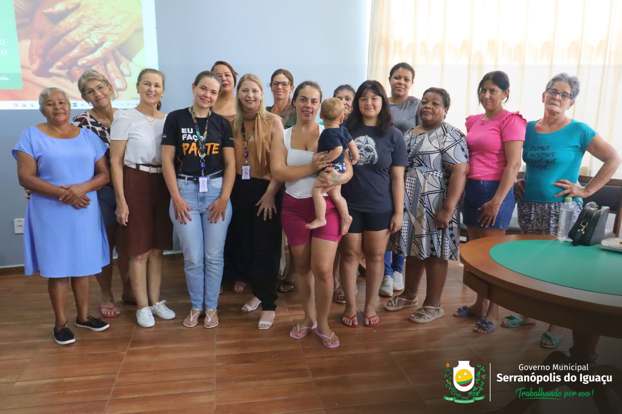 Curso de Cuidador de Idoso tem início com mais de 15 alunos inscritos em Serranópolis do Iguaçu