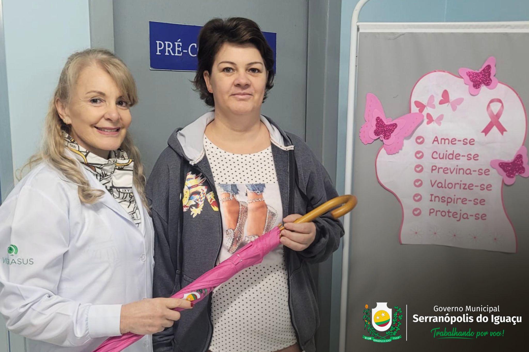 Campanha incentiva realização de exames preventivos em Serranópolis do Iguaçu Campanha incentiva realização de exames preventivos em Serranópolis do Iguaçu
