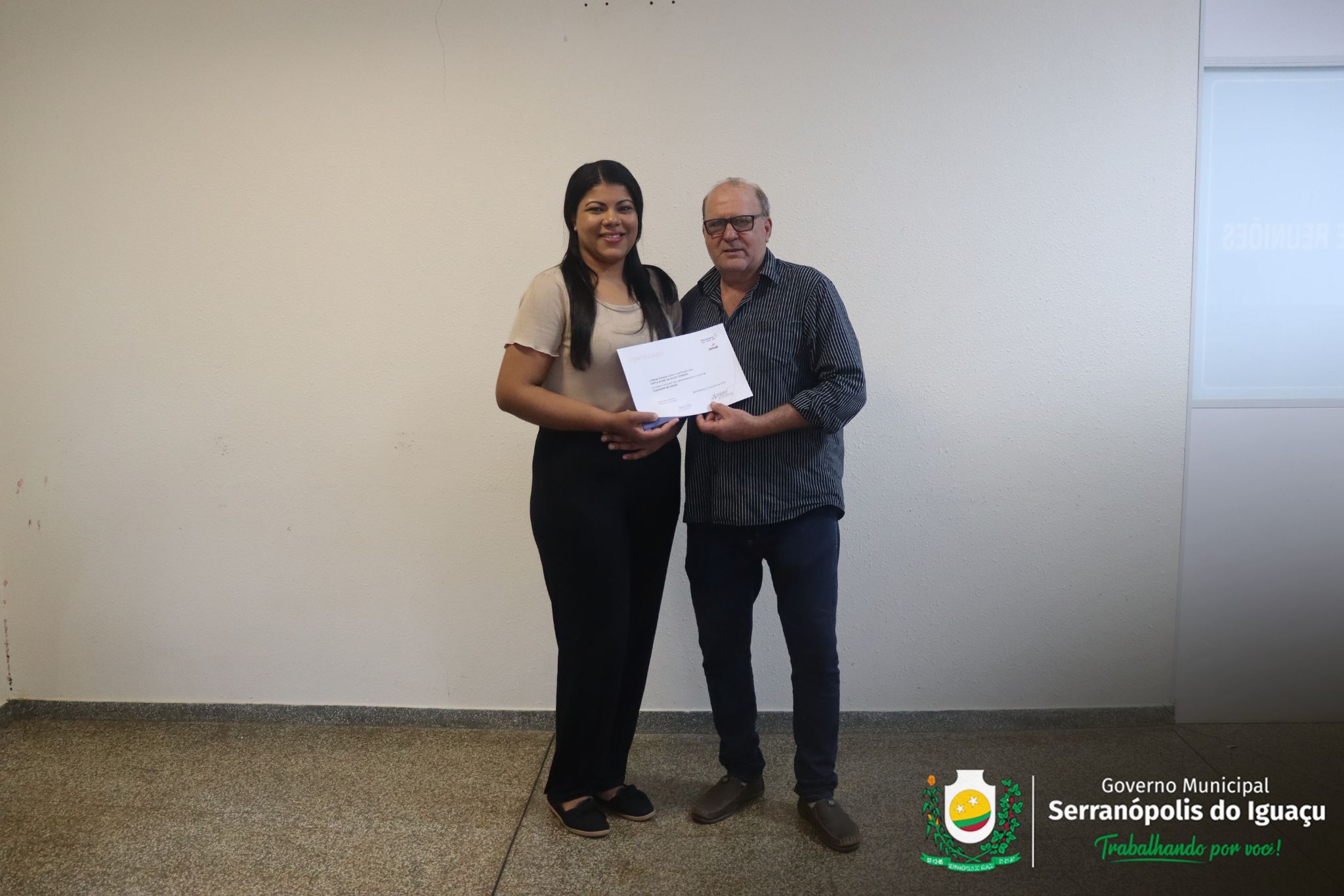 Curso de Cuidador de Idoso é concluído com entrega de certificados em Serranópolis do Iguaçu Curso de Cuidador de Idoso é concluído com entrega de certificados em Serranópolis do Iguaçu