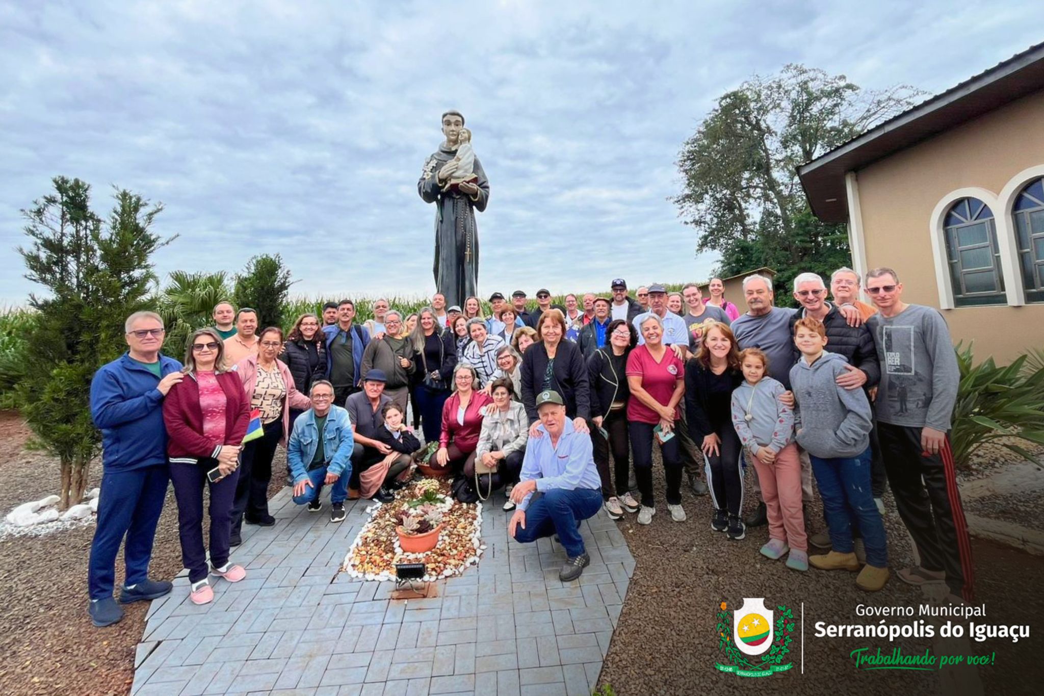 Grupo Os Estradeiros participa da Festa da Padroeira e conhece atrativos de Serranópolis do Iguaçu