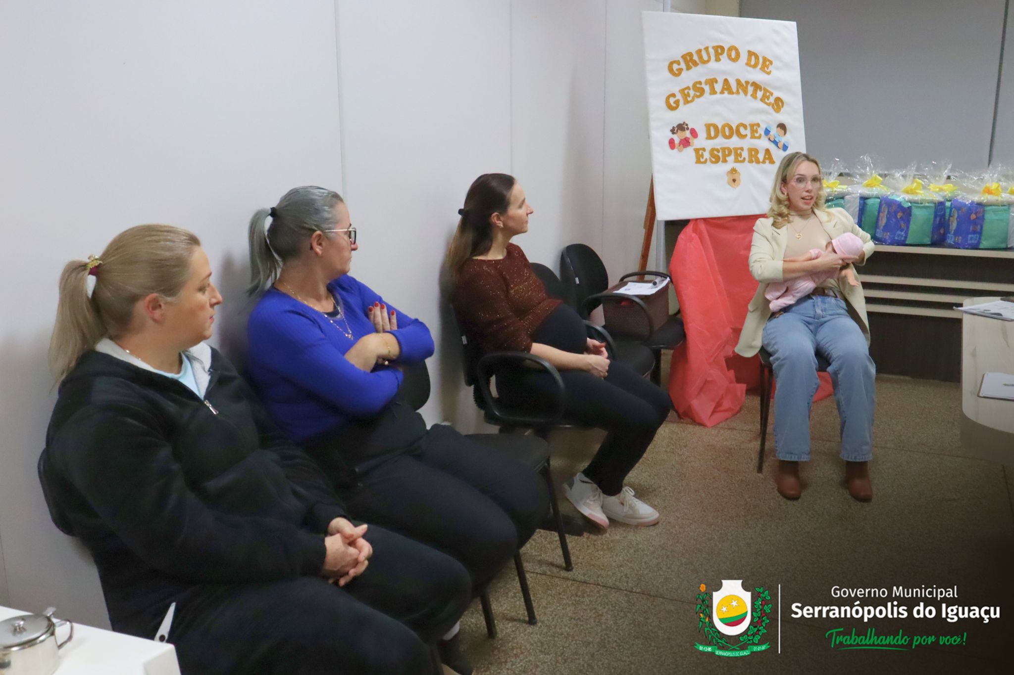 Projeto para gestantes inicia entrega de kits maternidade em Serranópolis do Iguaçu