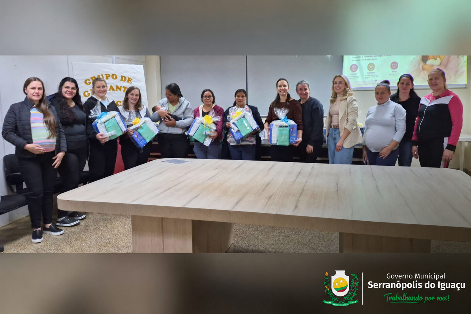 Projeto para gestantes inicia entrega de kits maternidade em Serranópolis do Iguaçu Projeto para gestantes inicia entrega de kits maternidade em Serranópolis do Iguaçu