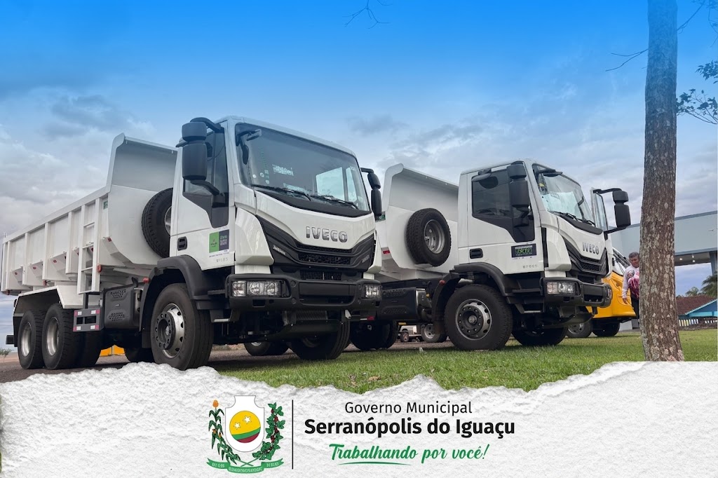 Governo Municipal recebe mais dois caminhões por meio do Programa Estradas da Integração