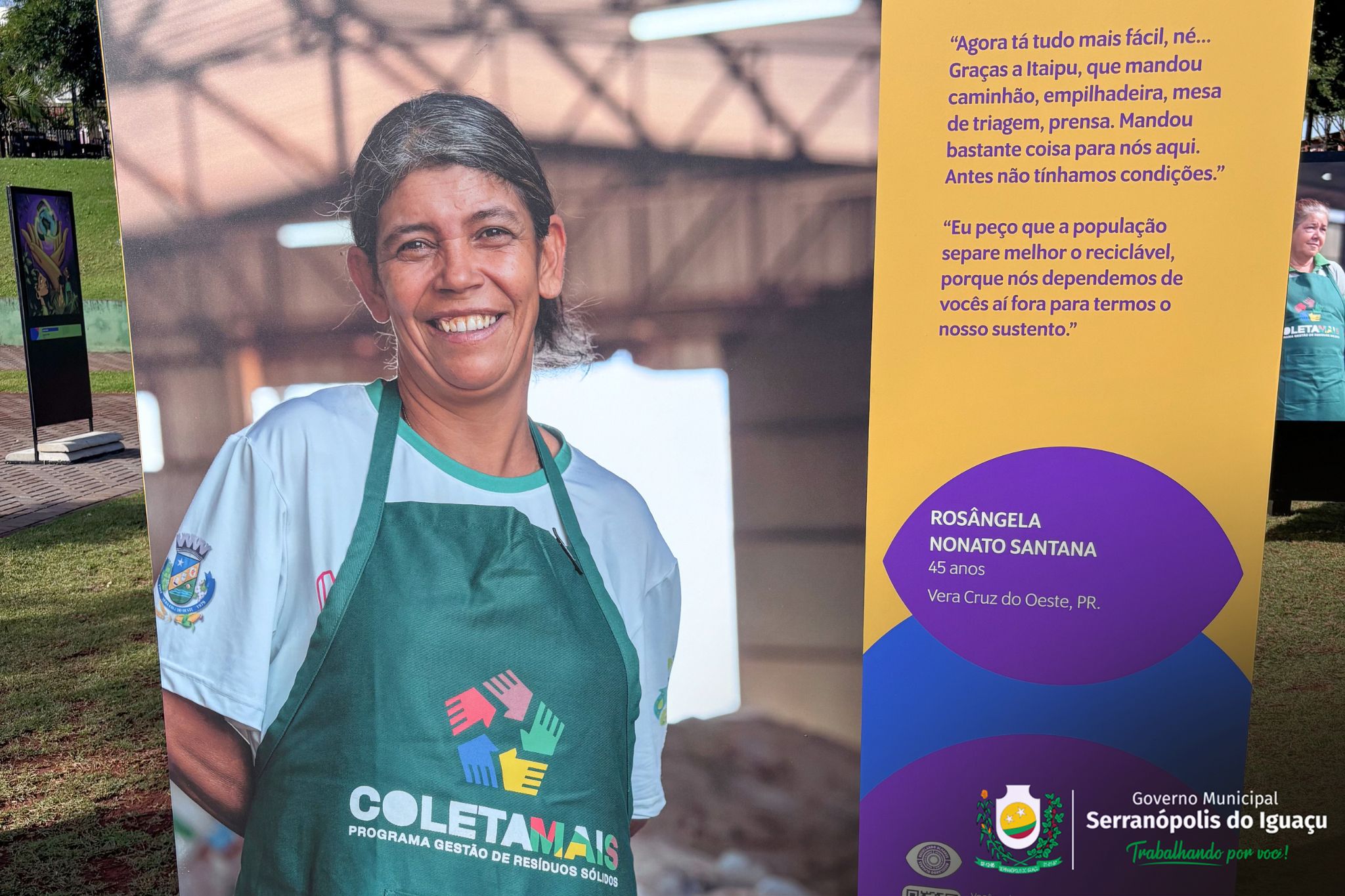 Exposição "Reciclando Olhares" conscientiza população sobre a reciclagem Exposição "Reciclando Olhares" conscientiza população sobre a reciclagem
