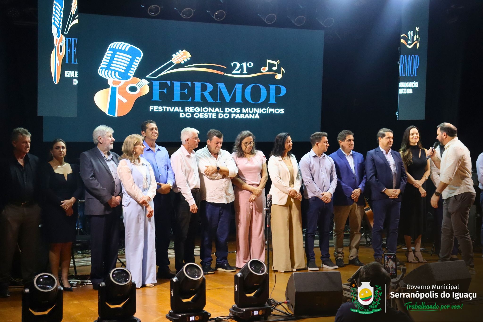 Governo Municipal prestigia a etapa final do Fermop com representante de Serranópolis do Iguaçu