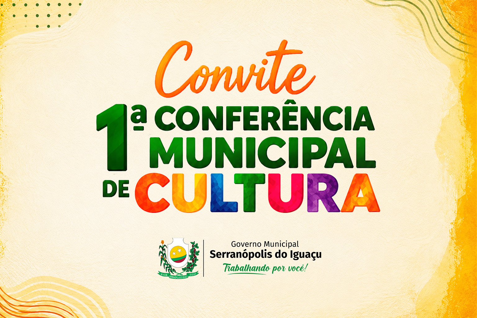 1ª Conferência Municipal de Cultura de Serranópolis do Iguaçu debate fortalecimento da cultura local