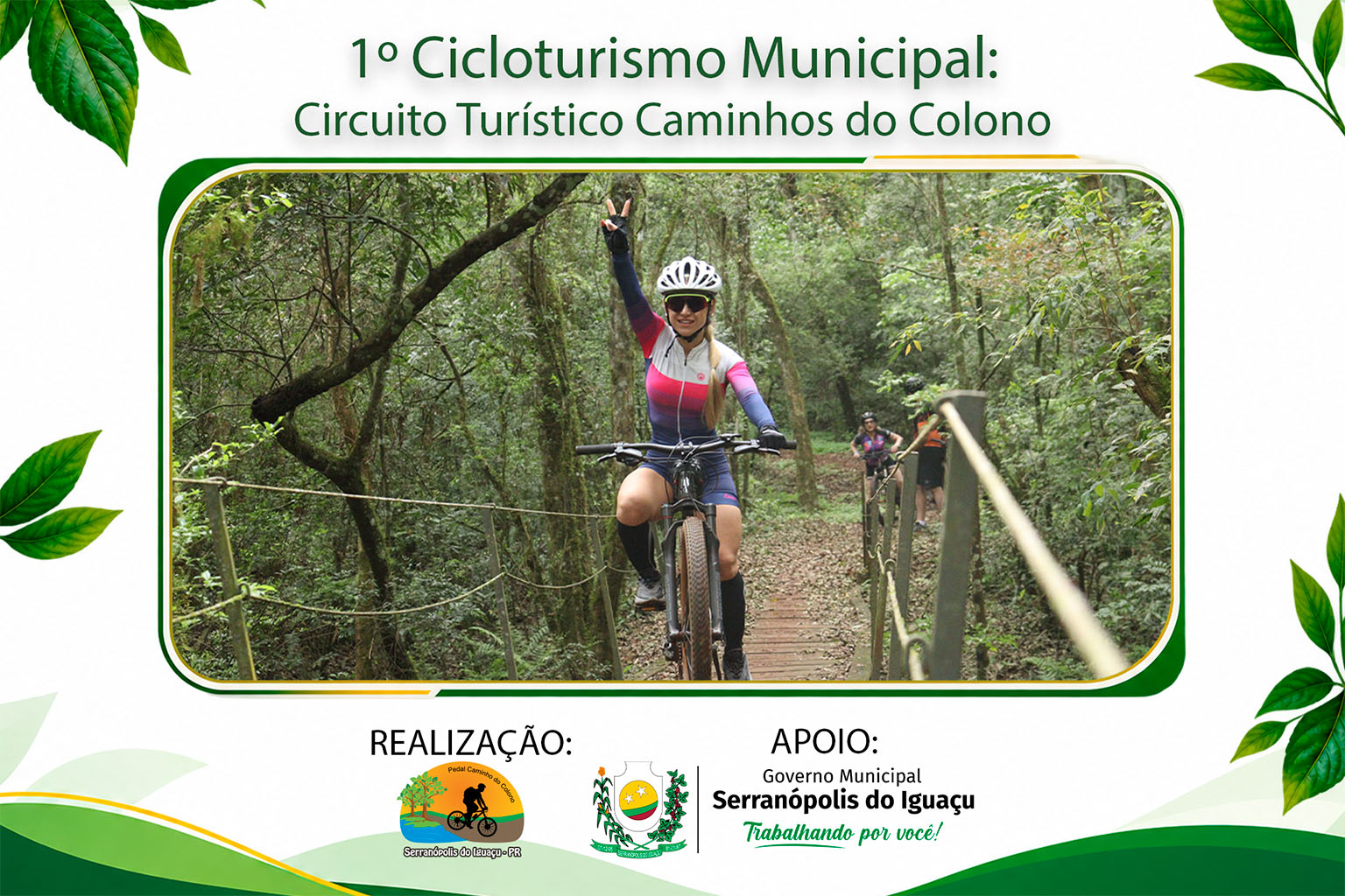 Serranópolis do Iguaçu realiza o 1º Ciclo Turismo Municipal – Circuito Caminhos do Colono