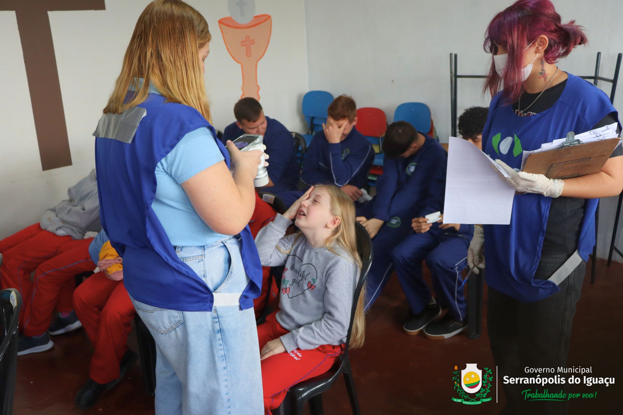 Alunos avançam para segunda etapa do Programa Bons Olhos Paraná em Serranópolis do Iguaçu Alunos avançam para segunda etapa do Programa Bons Olhos Paraná em Serranópolis do Iguaçu