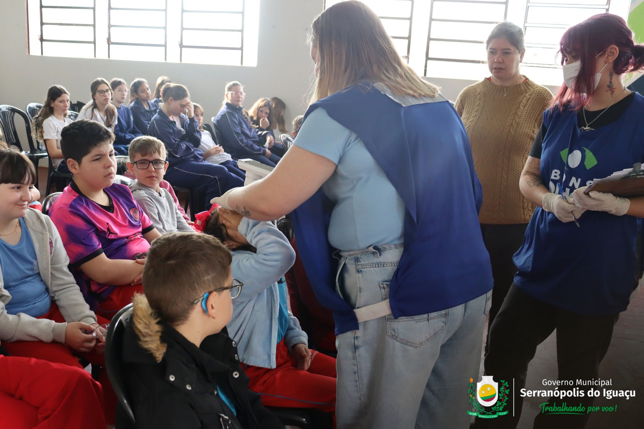 Alunos avançam para segunda etapa do Programa Bons Olhos Paraná em Serranópolis do Iguaçu Alunos avançam para segunda etapa do Programa Bons Olhos Paraná em Serranópolis do Iguaçu