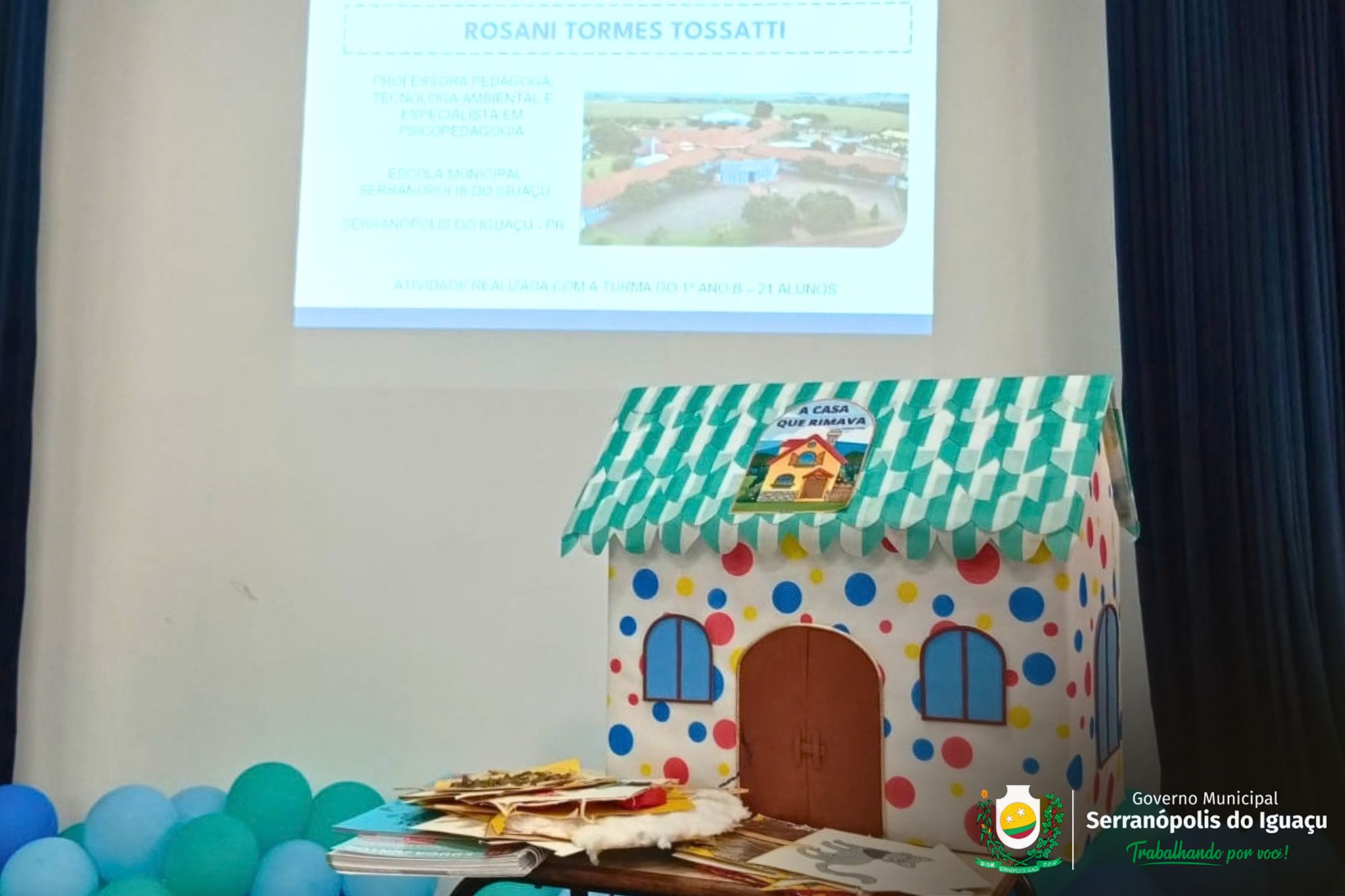 Serranópolis do Iguaçu apresenta prática de alfabetização em evento regional de educação Serranópolis do Iguaçu apresenta prática de alfabetização em evento regional de educação