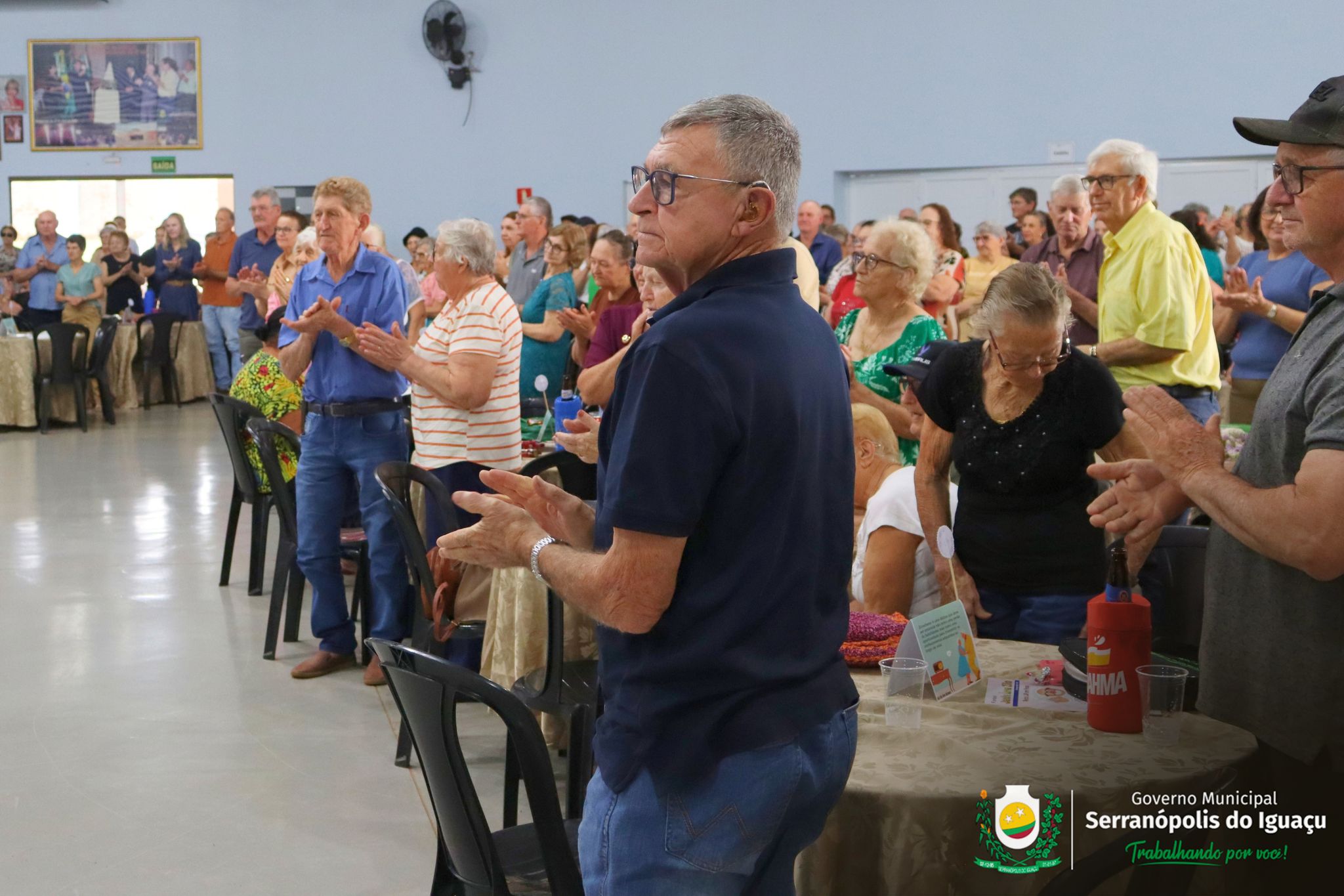 Almoço celebra o Dia Internacional da Pessoa Idosa em Serranópolis do Iguaçu Almoço celebra o Dia Internacional da Pessoa Idosa em Serranópolis do Iguaçu