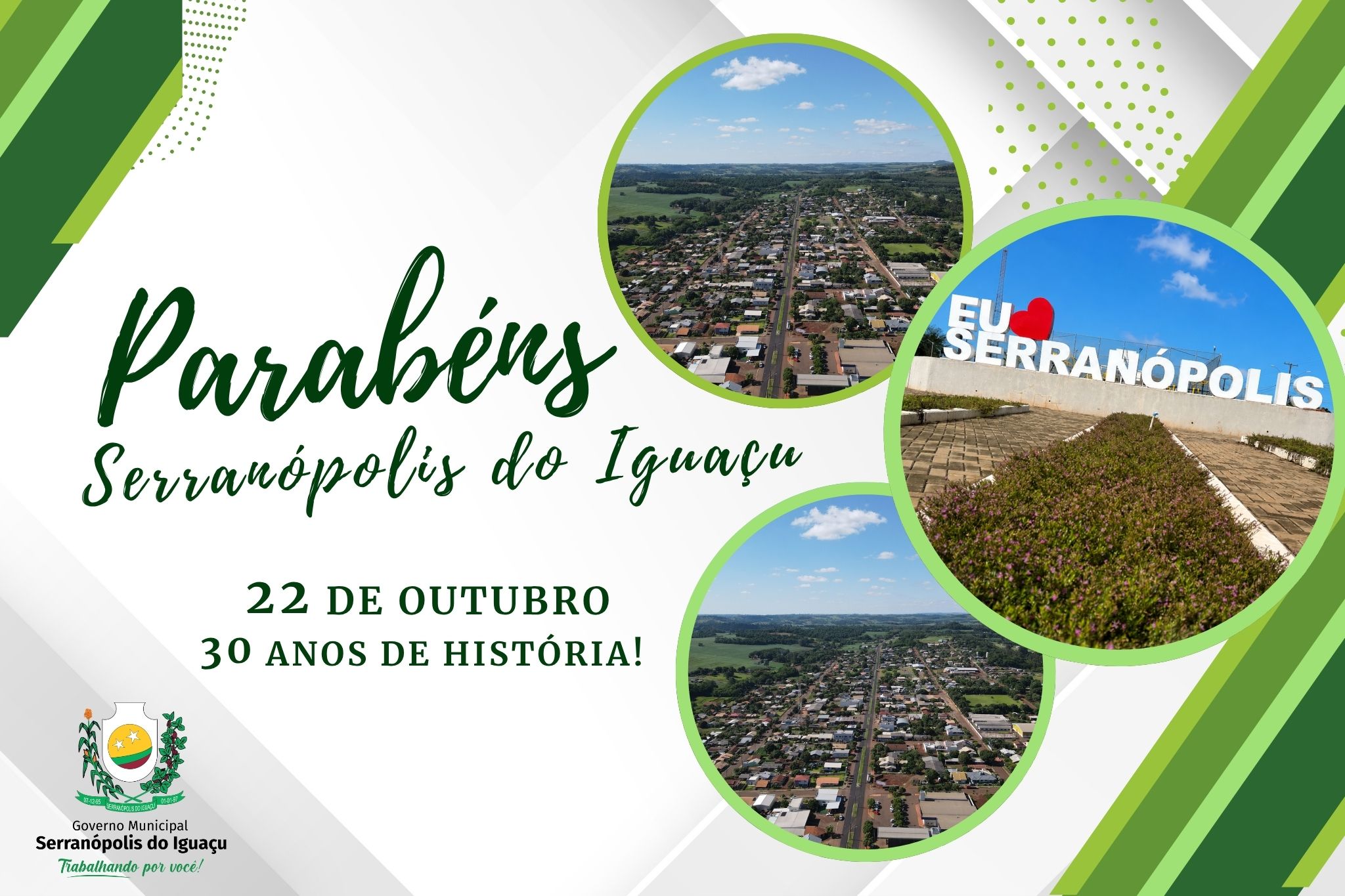 Serranópolis do Iguaçu: 30 anos de uma história construída por muitas mãos