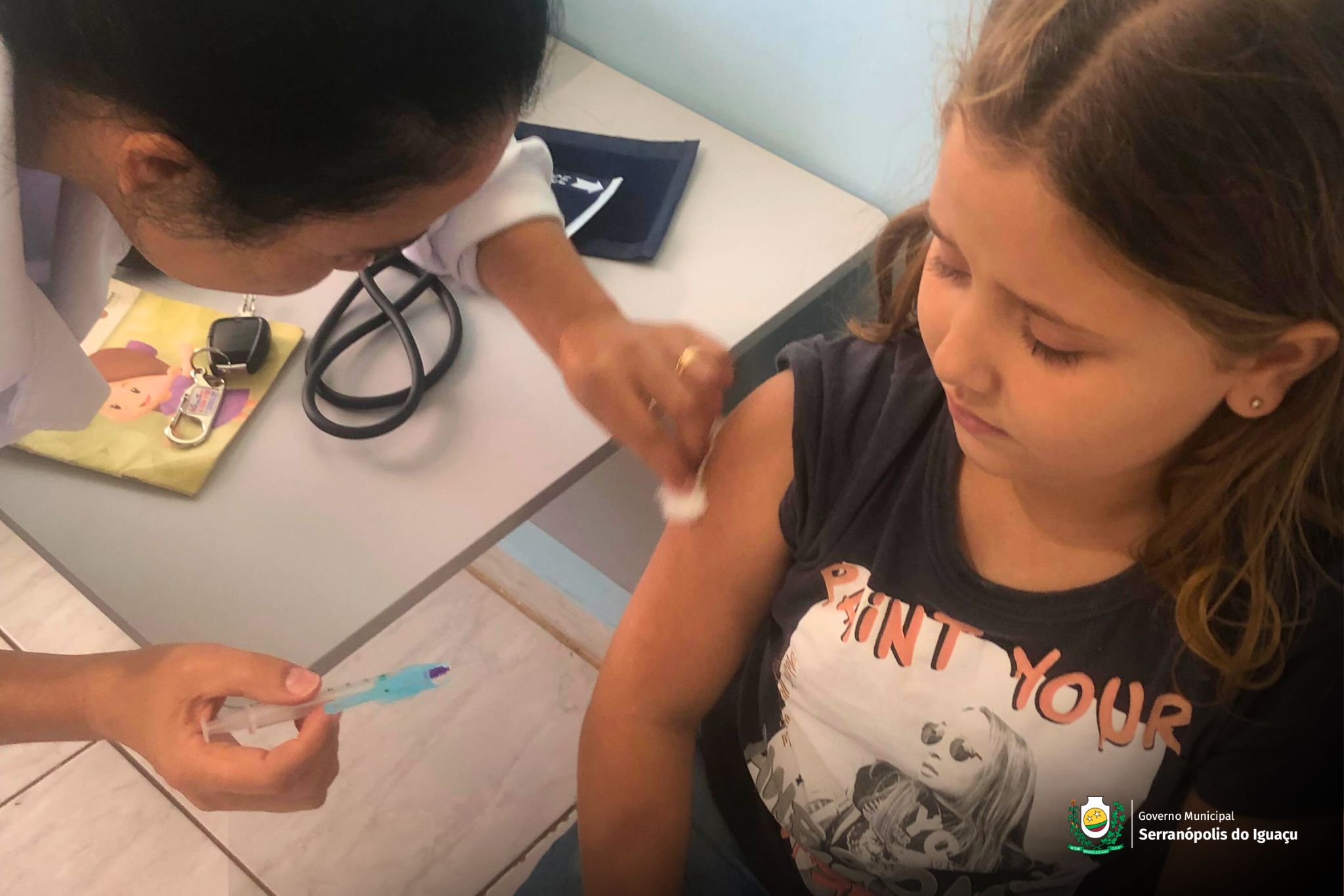 Dia D de vacinação mobiliza população e aplica 245 doses em Serranópolis do Iguaçu