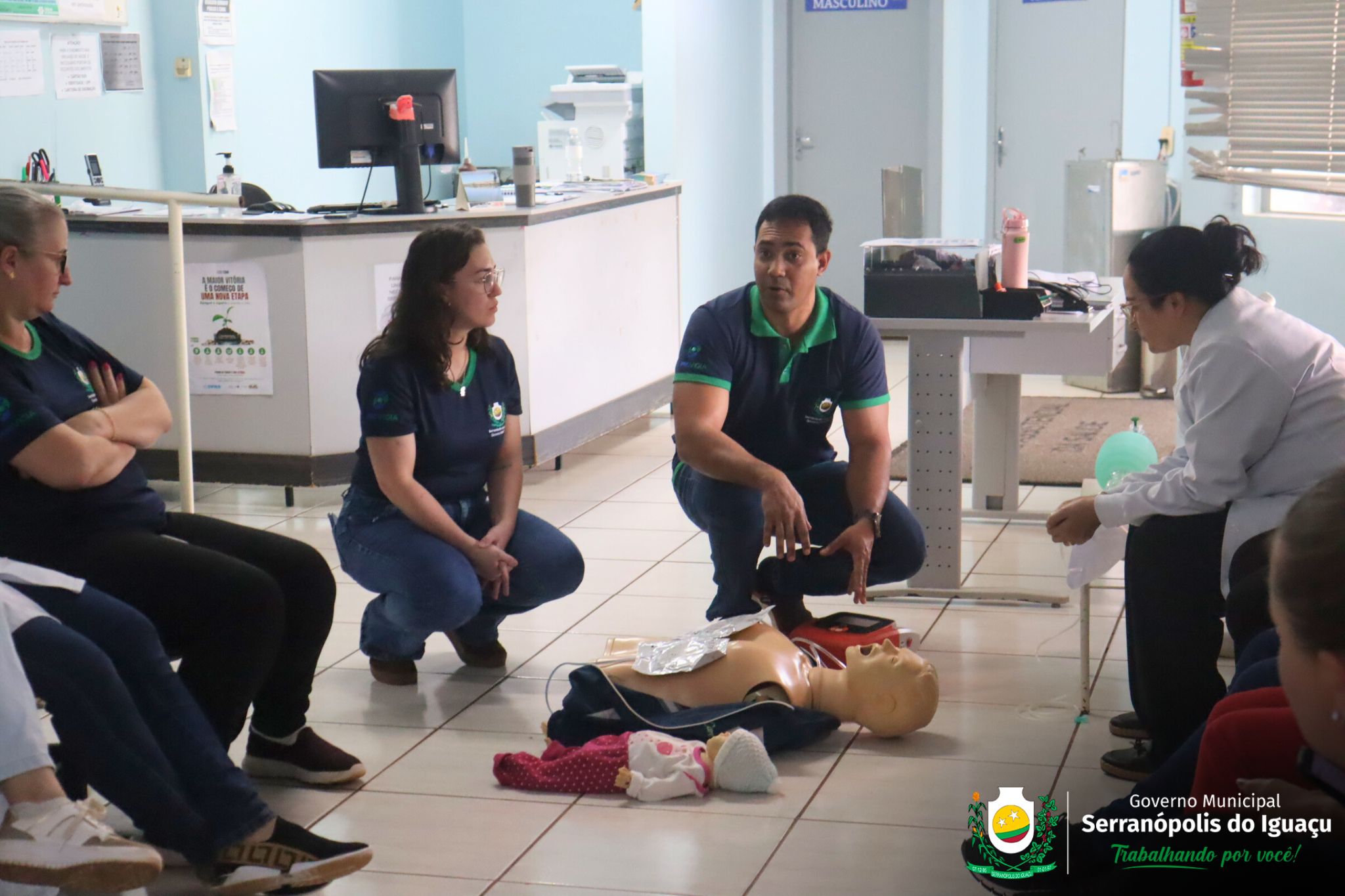 Governo Municipal realiza capacitação em primeiros socorros para servidores da Saúde