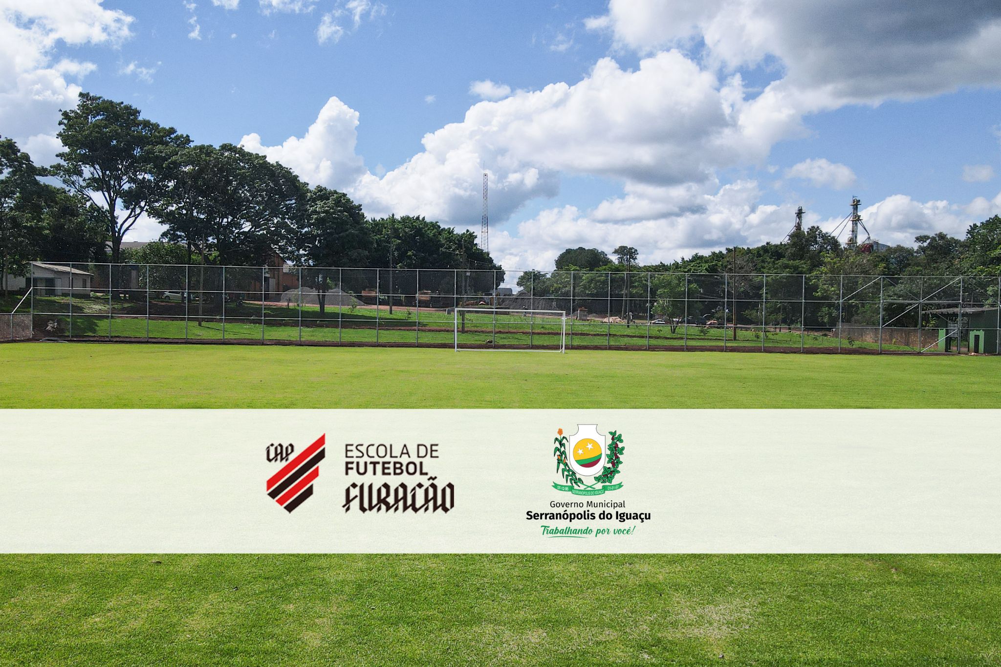 Escola de Futebol Furacão inicia atividades em Serranópolis do Iguaçu