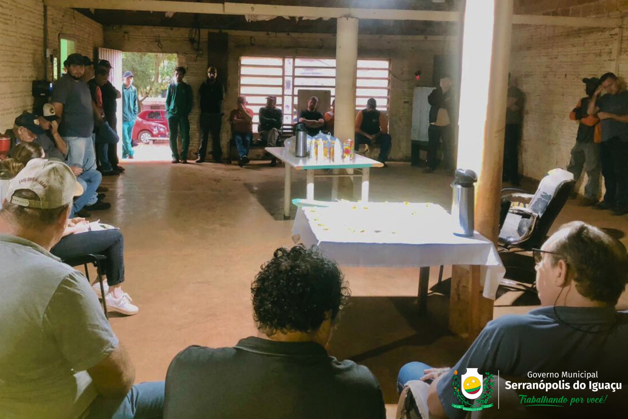 Ação de Setembro Amarelo no Pátio de Máquinas Ação de Setembro Amarelo no Pátio de Máquinas