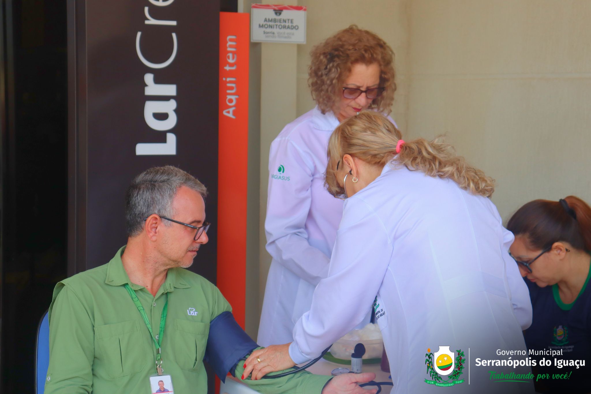 Governo Municipal apoia ação de saúde na 12ª SEINTEGRA