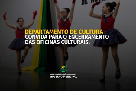 Encerramento das oficinas de dança e música será realizado no dia 24 Encerramento das oficinas de dança e música será realizado no dia 24