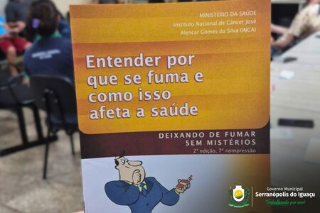 Governo Municipal promove novo grupo de combate ao tabagismo