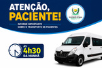 Transporte de pacientes para Foz do Iguaçu e Cascavel terá novo horário a partir de junho