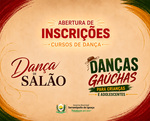 Curso de Dança de Salão e Danças Gaúchas estão com inscrições abertas em Serranópolis do Iguaçu